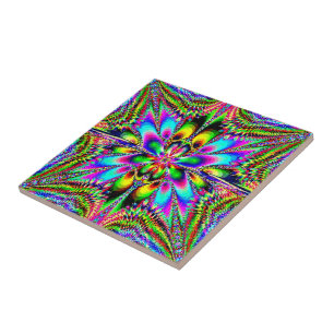De Cerâmica Azulejo Fractal 119