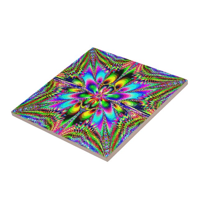 De Cerâmica Azulejo Fractal 119 (Lateral)