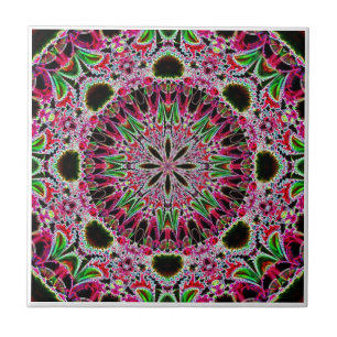 De Cerâmica Azulejo Fractal 42