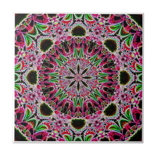 De Cerâmica Azulejo Fractal 42 (Frente)