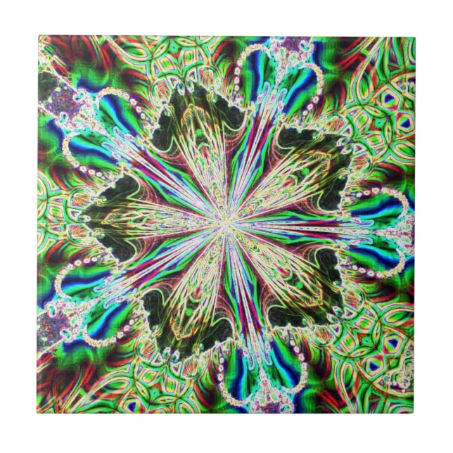 De Cerâmica Azulejo Fractal 49 (Frente)