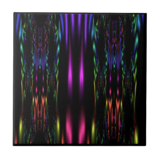De Cerâmica Azulejo Fractal Preto