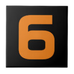 De Cerâmica Azulejo Funky House Number<br><div class="desc">Números das casas funky</div>