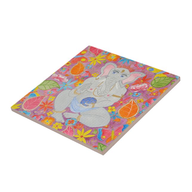 De Cerâmica Azulejo Ganesh (Lateral)