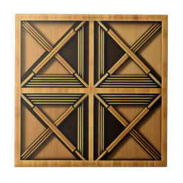 De Cerâmica Azulejo Geométrico Art Deco Bamboo