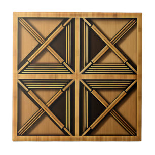 De Cerâmica Azulejo Geométrico Art Deco Bamboo