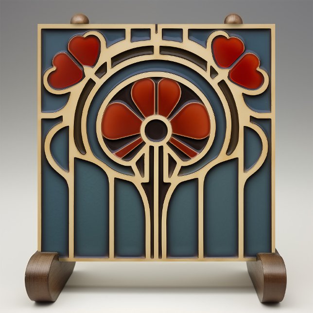 De Cerâmica Azulejo Geométrico Floral Harmony (Criador carregado)