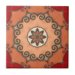 De Cerâmica Azulejo Geométrico Quic Romântico
