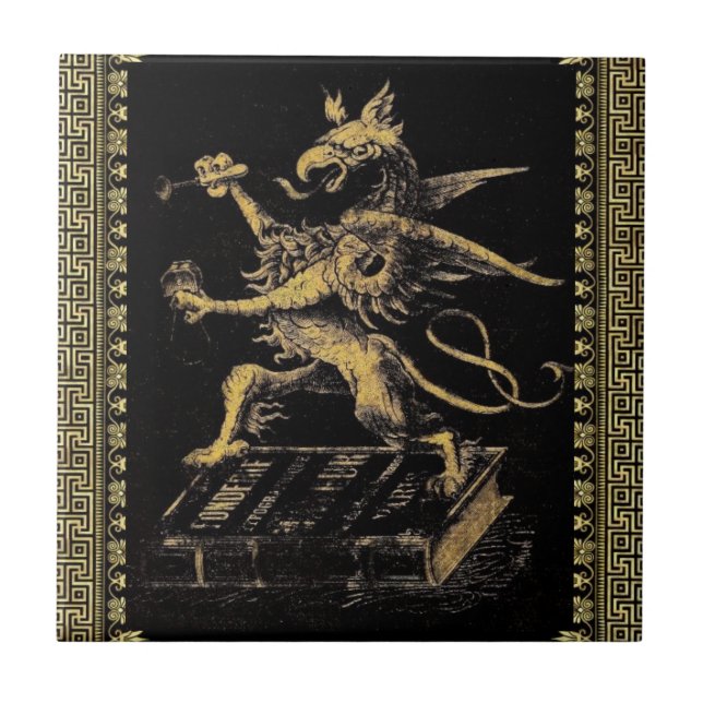 De Cerâmica Azulejo Griffin (Frente)