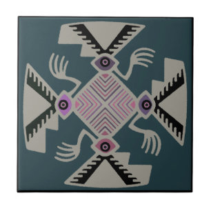 De Cerâmica Azulejo Inca Pajaro Peruano
