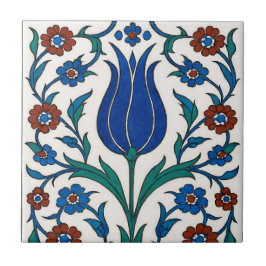 De Cerâmica Azulejo Inverso Otomano - Design Tradicional