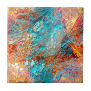 De Cerâmica Azulejo iridescente