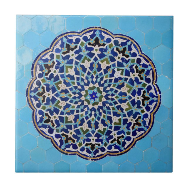 De Cerâmica Azulejo islâmico (Frente)