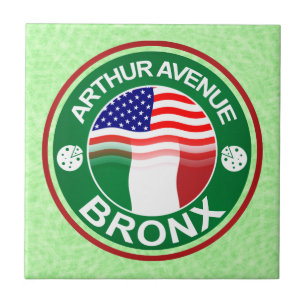De Cerâmica Azulejo italiano Arthur Ave Bronx