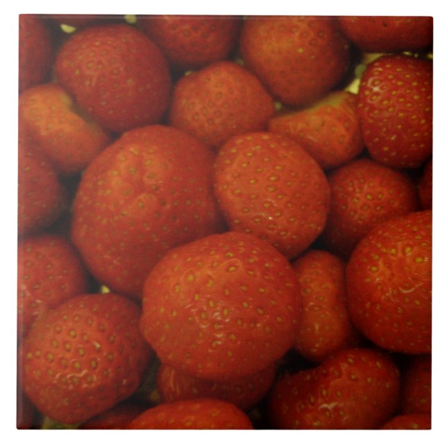 De Cerâmica Azulejo Juicy Strawberry (Frente)