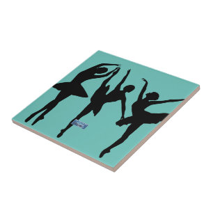 De Cerâmica Azulejo L-Turquesa(Ballet Trio) RFPMDesigns ©️2024