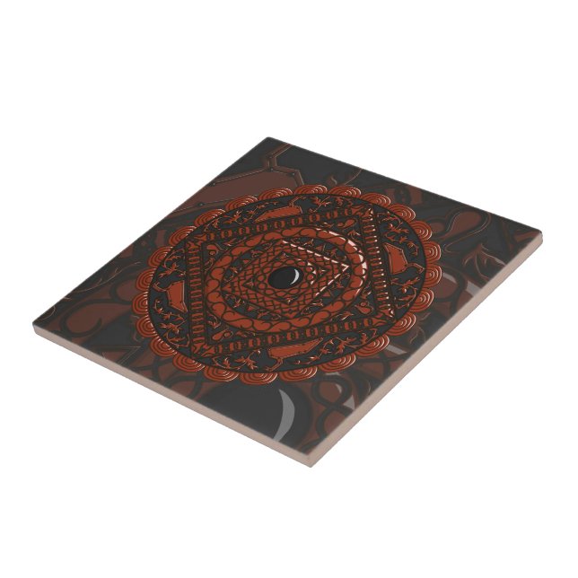 De Cerâmica Azulejo Leo Mandala (Lateral)