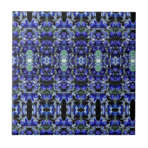 De Cerâmica Azulejo Lupine Azul
