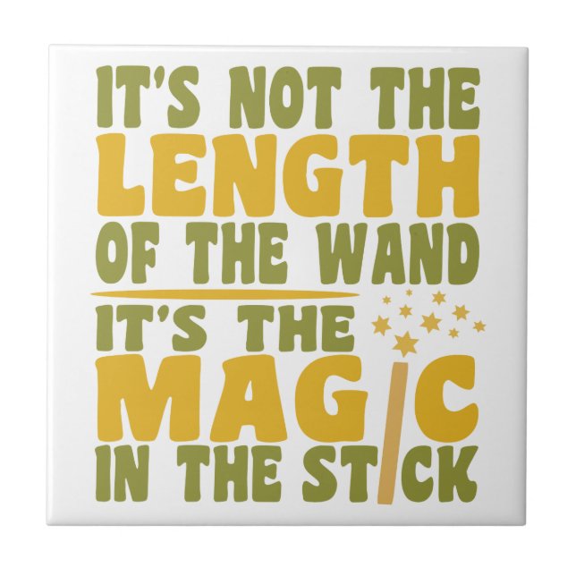 De Cerâmica Azulejo MAGIC WAND (Frente)