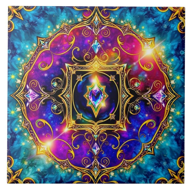 De Cerâmica Azulejo Mágico Cerâmico (Frente)