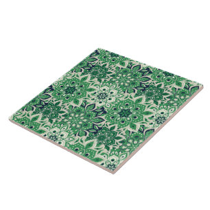 De Cerâmica Azulejo Mandala Impressão