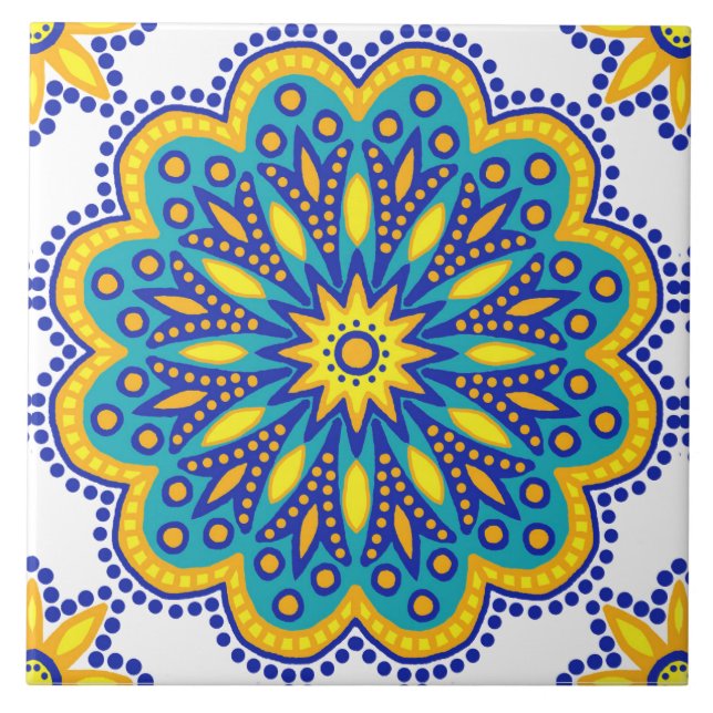 De Cerâmica Azulejo marroquino (Frente)