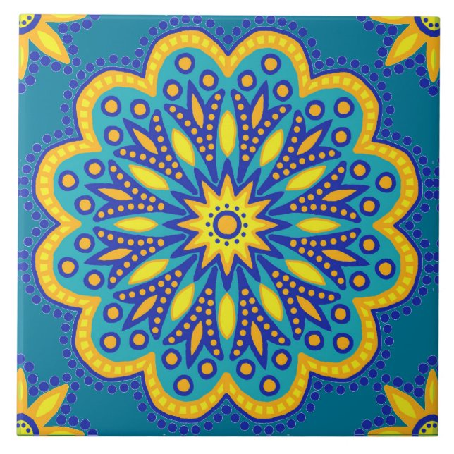 De Cerâmica Azulejo marroquino (Frente)