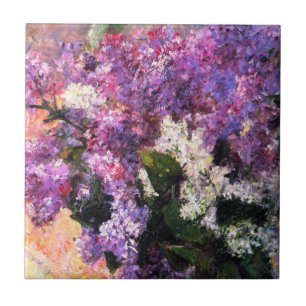 De Cerâmica Azulejo Mary Cassatt Lilacs