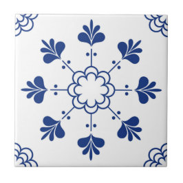 De Cerâmica Azulejo — Mediterrâneo Azul Branco