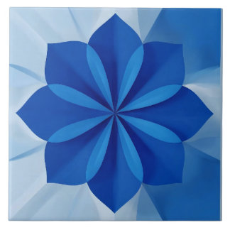 De Cerâmica Azulejo Mediterrâneo Azul Branco