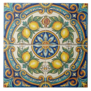 De Cerâmica Azulejo Mediterrâneo da Costa Amalfitana