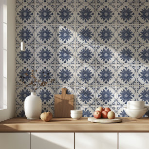 De Cerâmica Azulejo Mediterrâneo marinho Azul Branco