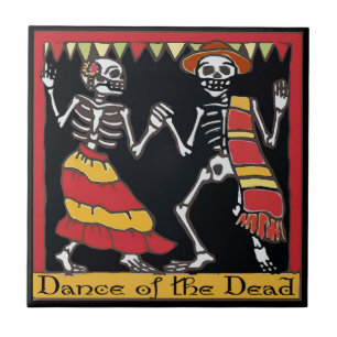 De Cerâmica Azulejo mexicano, dança do Morto