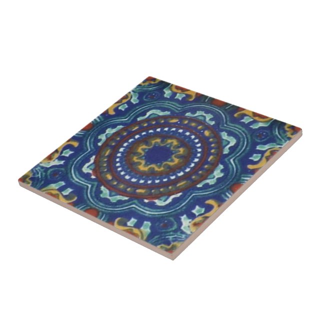 De Cerâmica Azulejo Mexicano do Estilo Talavera (Lateral)