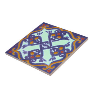 De Cerâmica Azulejo Mexicano do Estilo Talavera