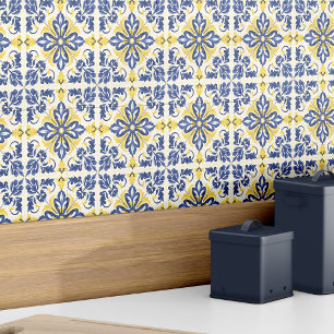De Cerâmica Azulejo moderno amarelo-azul legante espanhol
