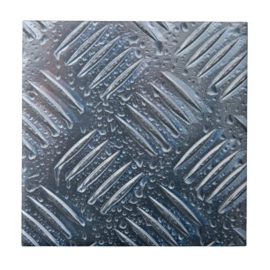 De Cerâmica Azulejo molhado da placa do diamante