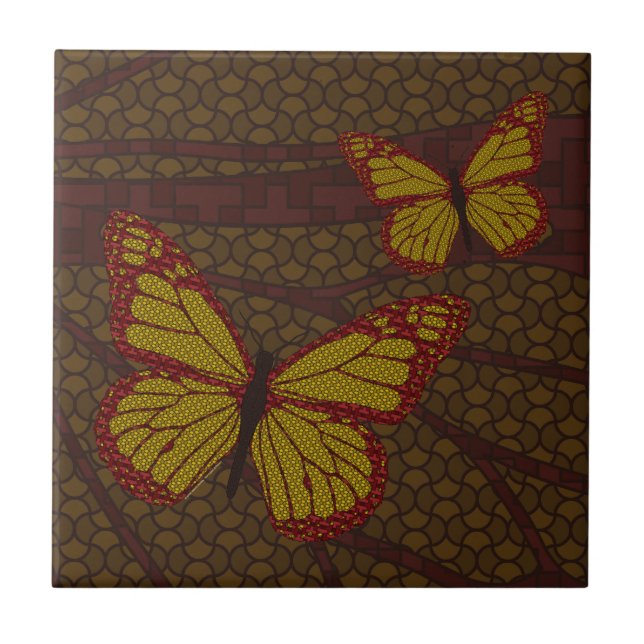 De Cerâmica Azulejo Monarca Chinês (Frente)