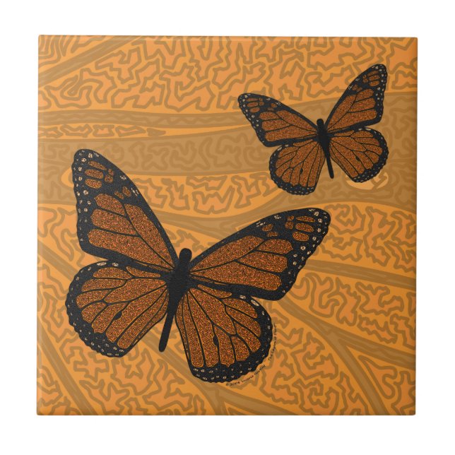 De Cerâmica Azulejo Monarca rabiscado (Frente)