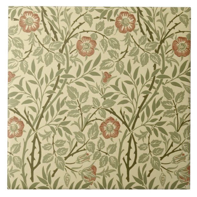 De Cerâmica Azulejo Morris/Deale Arts & Artesanatos Briar (Frente)