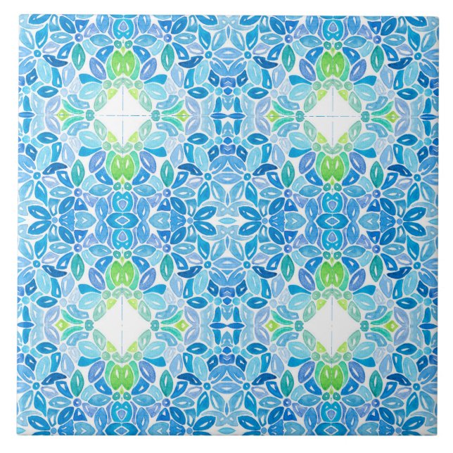 De Cerâmica Azulejo Mosaico Macy (Frente)