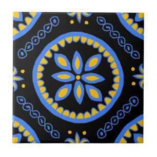 De Cerâmica Azulejo Negro Talavera