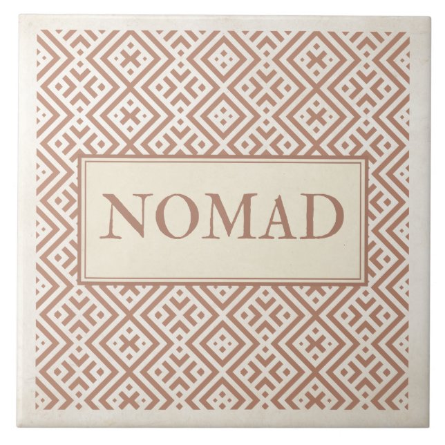 De Cerâmica Azulejo nômade (Frente)