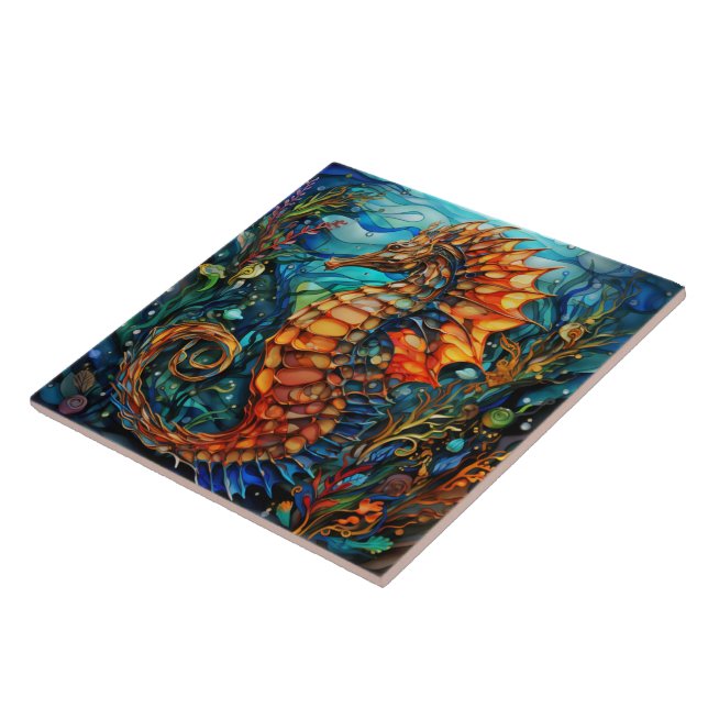 De Cerâmica Azulejo Oceânico (Lateral)