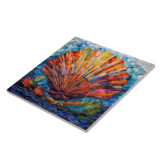 De Cerâmica Azulejo Oceânico