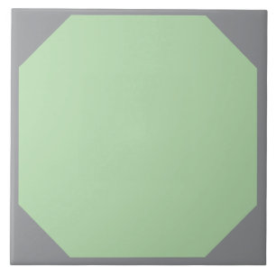 De Cerâmica Azulejo Octogonal Verde Vintage Atemporal