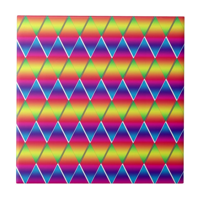 De Cerâmica Azulejo - Ouros arco-íris (Frente)