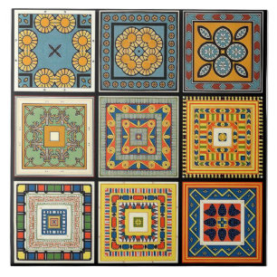 De Cerâmica Azulejo - Padrões Egípcios