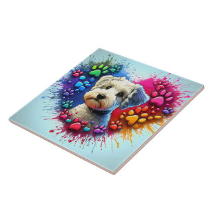 De Cerâmica Azulejo para impressão artístico mostrando amor pa