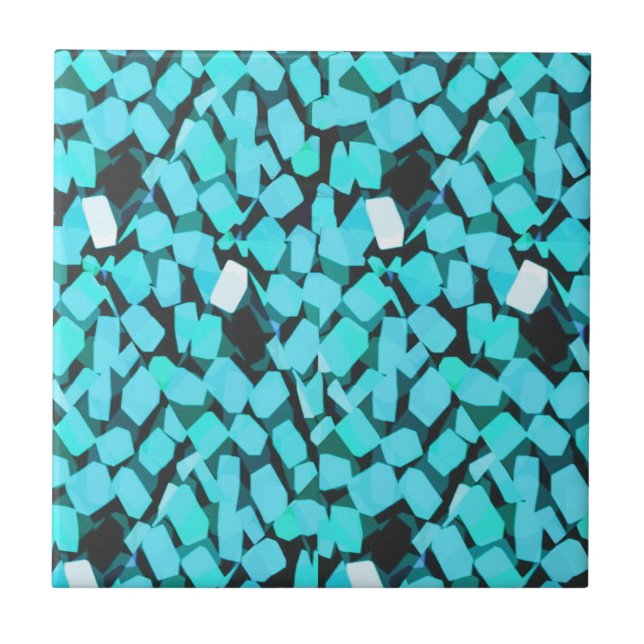 De Cerâmica Azulejo pequeno Avalanche Azul (Frente)
